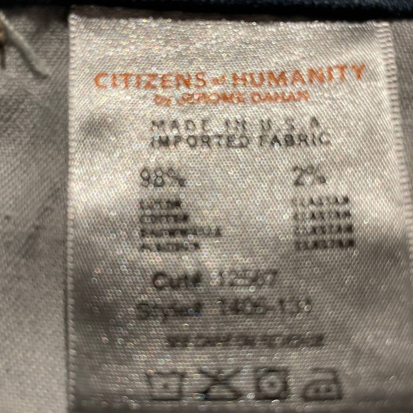 Citizens of Humanity Jeans Womens 28 Flare Mid Rise Stretch Ladies Denim - Picture 9 of 10